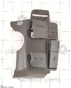 Накладка (часть корпуса с заглушками USB) Sony A65, б/у